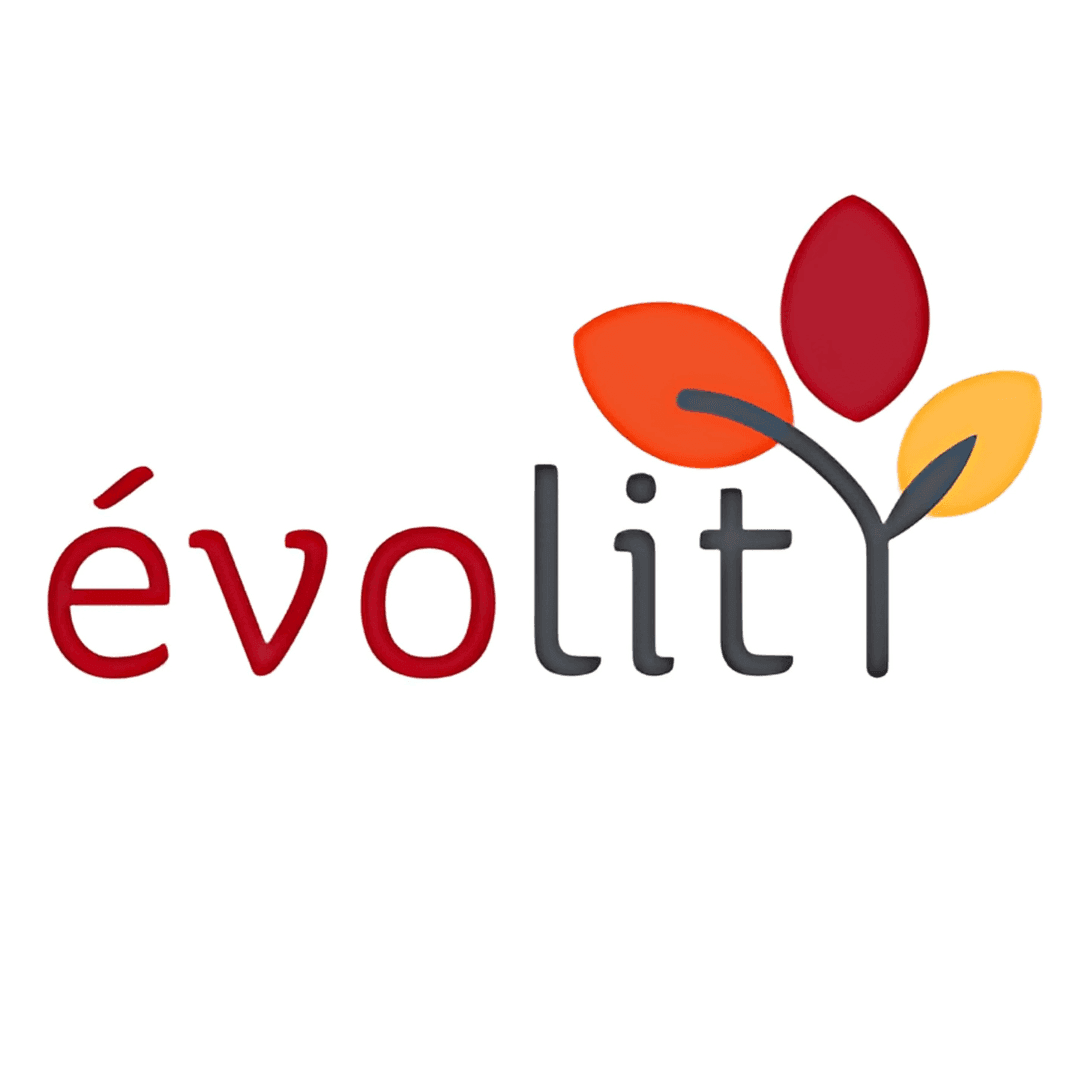 Logo du réseau Evolity, partenaire d’ADJ Voyages